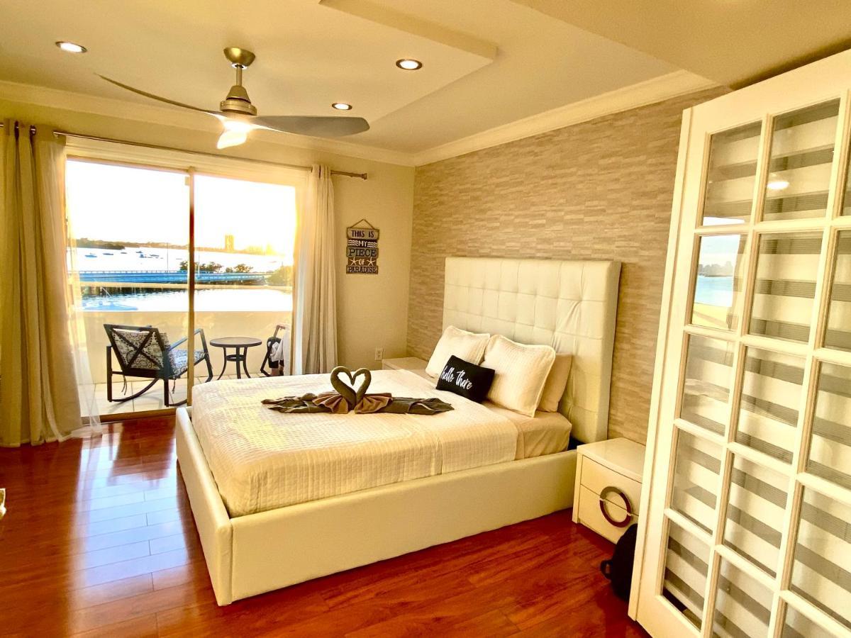 Deluxe Waterfront One Bedroom Apartment With Miami Skyline View, Free Parking 5 Mins Drive To מיאמי ביץ' מראה חיצוני תמונה